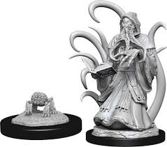 Dungeons and Dragons Nolzur's Marvelous Unpainted Miniatures: W13 Alhoon and Intellect Devourers - Sweets and Geeks