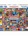 White Mountain Broadway 1000pc Puzzle - Sweets and Geeks