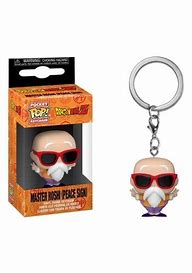 Pop Keychain: DBZ-Master Roshi (Peace Sign) - Sweets and Geeks