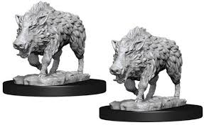 WizKids Deep Cuts Unpainted Miniatures: W7 Wild Boar - Sweets and Geeks