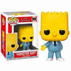 Funko Pop! Television: The Simpsons - Gangster Bart #900 - Sweets and Geeks