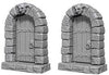 WizKids Deep Cuts Unpainted Miniatures: W5 Doors - Sweets and Geeks