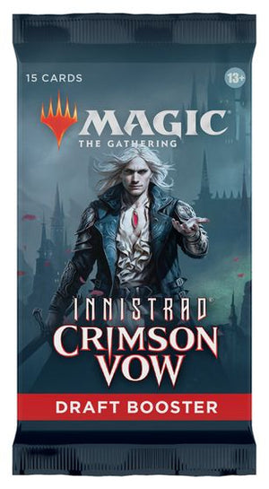 Magic the Gathering: Innistrad Crimson Vow - Draft Booster Pack - Sweets and Geeks