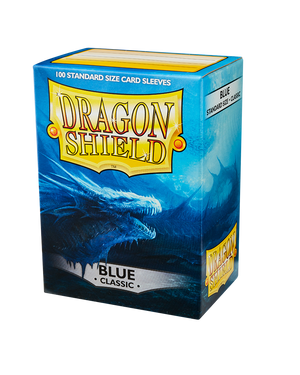 Dragon Shield Classic Sleeves 100ct - Blue - Sweets and Geeks