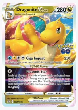 Dragonite VSTAR - SWSH236 SWSH: Sword & Shield Promo Cards # SWSH236 - Sweets and Geeks