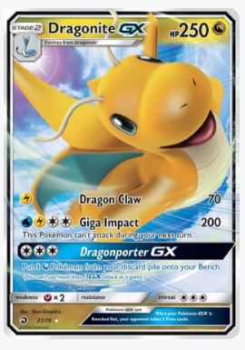Dragonite GX Dragon Majesty # 37/70 - Sweets and Geeks