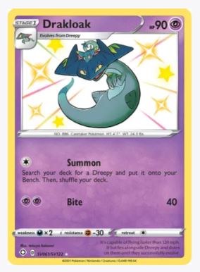 Drakloak Hidden Fates: Shiny Vault # SV61/SV94 - Sweets and Geeks