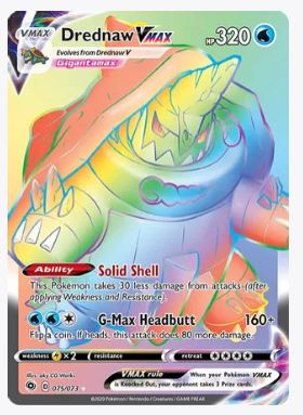 Drednaw VMAX (Secret) Champion's Path # 75/73 - Sweets and Geeks