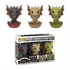 Funko Pop Television: Game of Thrones - Drogon, Viserion, & Rhaegal (Hatching 3-Pack) (202 Spring Convention) 3 Pack - Sweets and Geeks