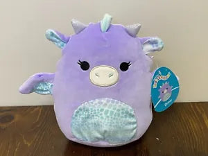 Squishmallow - Drow the Dragon 7" - Sweets and Geeks