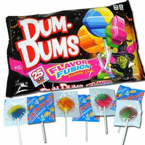 Dum Dums Fusion Flat Lollipops - Sweets and Geeks