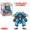 Funko Pop Games: Overwatch - D.Va with Meka (Blueberry) Walmart Exclusive #177 - Sweets and Geeks