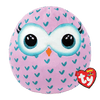 TY Squish-A-Boos Plush - WInks The Pink Owl - Sweets and Geeks