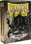 60ct Dragon Shield Small Matte Sleeves - Black - Sweets and Geeks