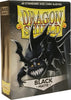 60ct Dragon Shield Small Matte Sleeves - Black - Sweets and Geeks