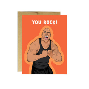 You Rock | Encouragement Card - Sweets and Geeks
