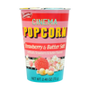 Popcorn Cinema Artificially Strawberry&Butter Flavored 70g - Sweets and Geeks