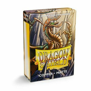 Dragon Shield Small Matte Sleeves - Copper - Sweets and Geeks