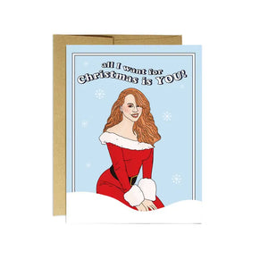 Mariah Christmas | Christmas Card - Sweets and Geeks