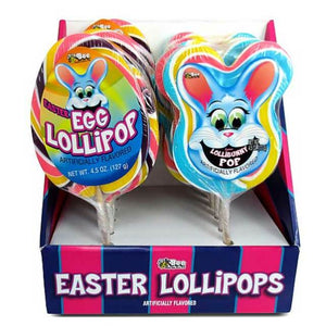 Easter Lollipops - Bunny and Egg - Sweets and Geeks