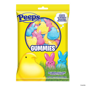 Peep's Gummies Peg Bag 3.75oz - Sweets and Geeks