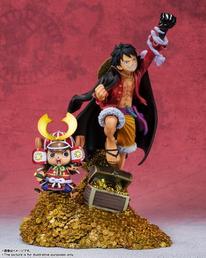 One Piece FiguartsZERO Monkey D. Luffy (WT100 Commemorative: Daikaizoku Hyakkei) - Sweets and Geeks
