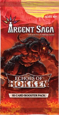Argent Saga TCG: Echoes of Hokken Booster Pack - Sweets and Geeks