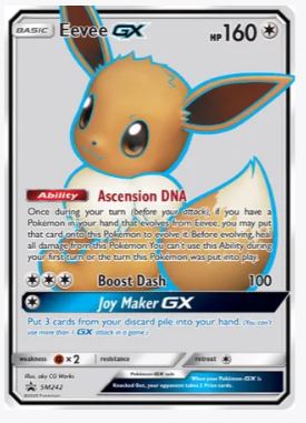 Eevee GX - SM242 SM Promos # SM242 - Sweets and Geeks