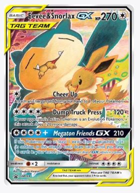 Eevee & Snorlax GX SM Promos # SM169 - Sweets and Geeks
