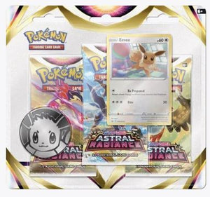 Astral Radiance 3 Pack Blister [Eevee] - Sweets and Geeks