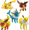 Tomy Pokemon Multi Figure Pack 5 Figures Pikachu Eevee Flareon Jolteon Vaporeon - Sweets and Geeks
