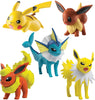 Tomy Pokemon Multi Figure Pack 5 Figures Pikachu Eevee Flareon Jolteon Vaporeon - Sweets and Geeks