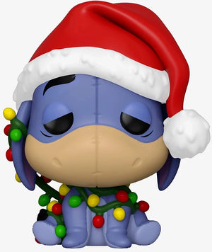 Funko Pop! Disney - Eeyore in Santa Hat with Christmas Lights #1131 - Sweets and Geeks
