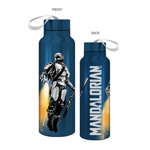 Star Wars Mandalorian 27oz Stainless Steel Water Bottle - Sweets and Geeks