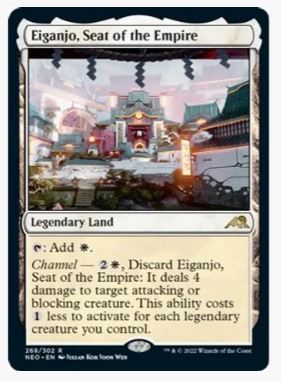 Eiganjo, Seat of the Empire - Kamigawa: Neon Dynasty - #268/302 - Sweets and Geeks