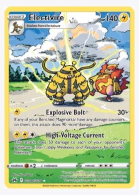 Electivire Crown Zenith: Galarian Gallery # GG08/GG70 - Sweets and Geeks