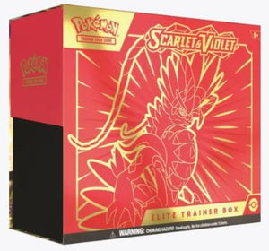 Scarlet & Violet Elite Trainer Box (Pre-Sell 3-27-23) - Sweets and Geeks