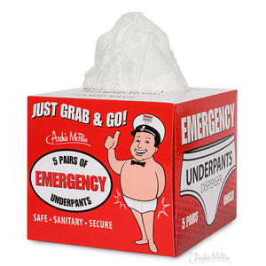 5 Pairs of Emergency Underpants Dispenser - Sweets and Geeks