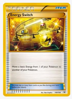 Energy Switch (Secret) XY - Roaring Skies # 109/108 - Sweets and Geeks