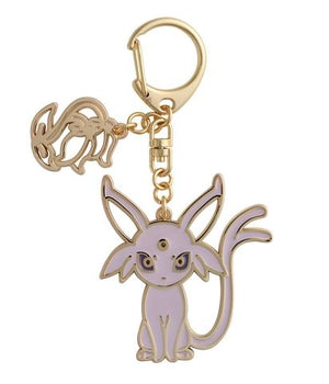 Espeon Japanese Pokémon Center Eevee Collection Metal Keychain - Sweets and Geeks