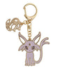 Espeon Japanese Pokémon Center Eevee Collection Metal Keychain - Sweets and Geeks