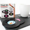 Vinyl Coasters - Sweets and Geeks