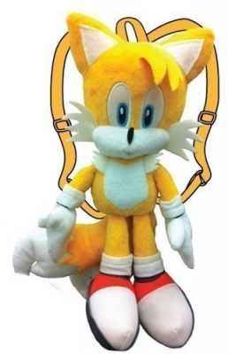 Sonic - Tails 17" Plush Backpack - Sweets and Geeks