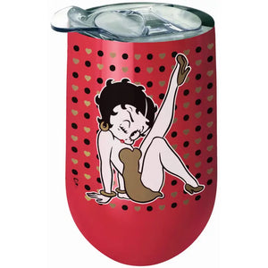 Betty Boop Wine Tumbler - Sweets and Geeks