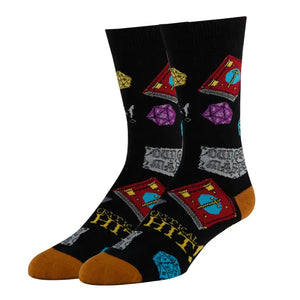 Something Spells Unisex Cotton Crew Colorful Socks - Sweets and Geeks