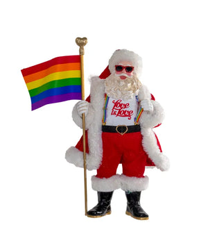 10" Fabriché Pride Santa - Sweets and Geeks