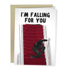 Falling For You Joe Biden Greeting Card - Sweets and Geeks