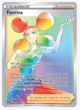 Fantina (Secret) SWSH11: Lost Origin # 206/196 - Sweets and Geeks