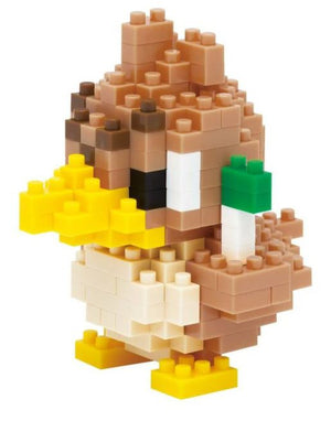 Kawada NBPM-013 nanoblock Pokemon Farfetch'd (Kamonegi) - Sweets and Geeks