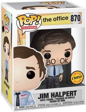 Funko TV: The Office - Jim Halpert (Face Book) Limited Edition Chase #870 - Sweets and Geeks